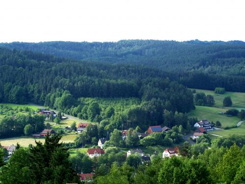 Blick auf Püttlach